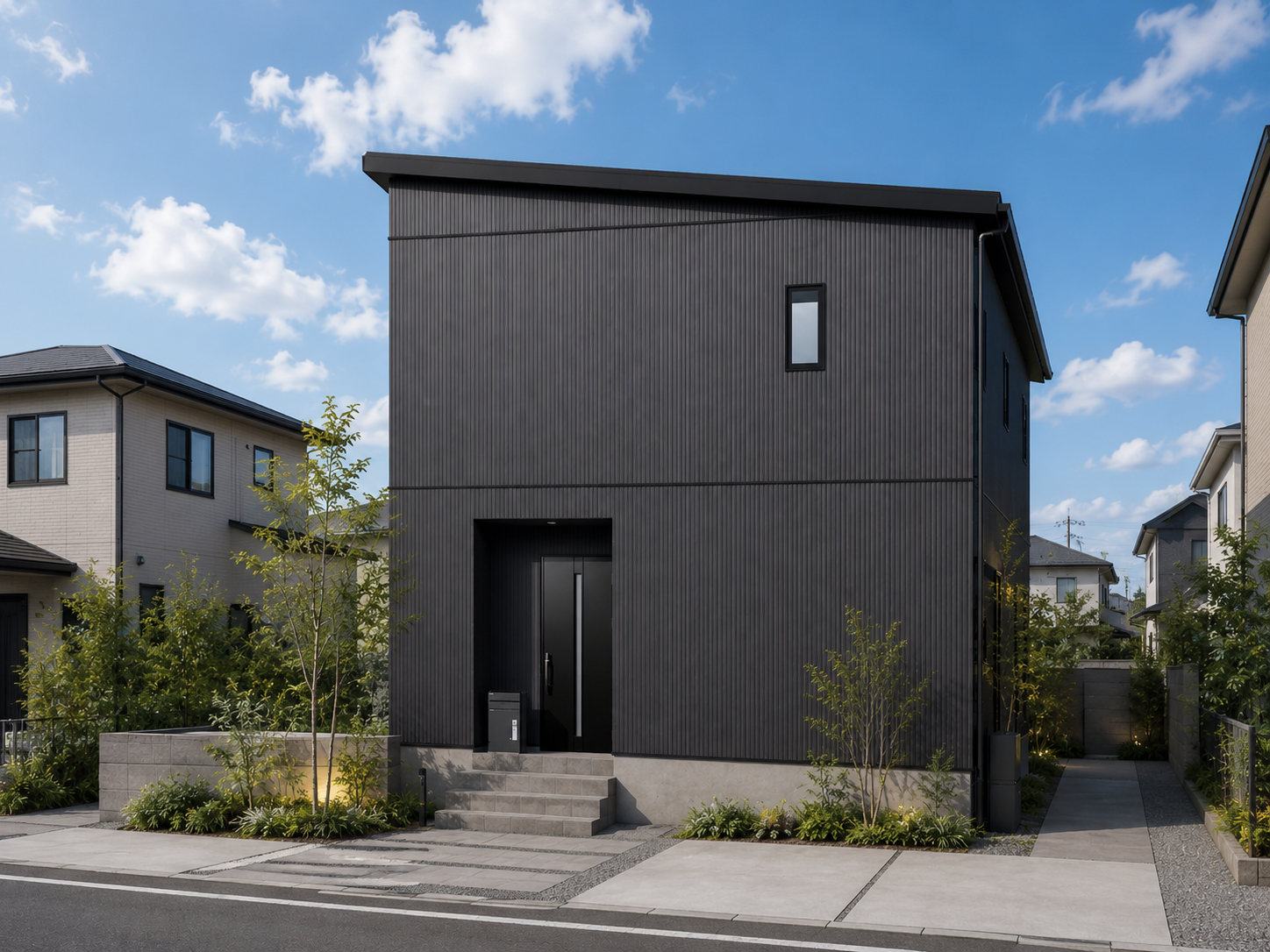 鳥取市宮長】ブラックを基調にした、洗練された住まい｜見学会